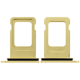 Replacement Single Sim Card Tray Compatible with Apple iPhone 11 (Yellow)