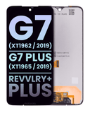 Replacement LCD Assembly Without Frame Compatible with Motorola Moto G7 (XT1962 / 2019) / G7 Plus (XT1965 / 2019) / T-Mobile Revvlry+ Plus (Genuine OEM) (All Colors)