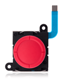 Replacement 3D Analog Joystick Cap Thumbstick Compatible with Nintendo (Game Console Parts) Nintendo Switch / Switch OLED / Switch Lite Joy Con Controller (Red)