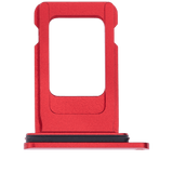 Replacement Single Sim Card Tray Compatible with Apple iPhone 11 (Red)