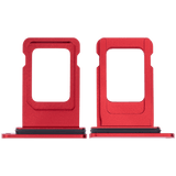 Replacement Single Sim Card Tray Compatible with Apple iPhone 11 (Red)