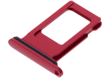 Replacement Single Sim Card Tray Compatible with Apple iPhone 11 (Red)