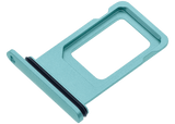 Replacement Single Sim Card Tray Compatible with Apple iPhone 11 (Green)