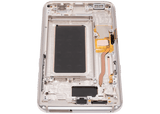 Replacement OLED Assembly With Frame Compatible with Samsung Galaxy S8 (Refurbished) (Arctic Silver)