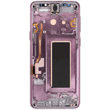 Replacement OLED Assembly With Frame Compatible with Samsung Galaxy S9 (Refurbished) (Lilac Purple)
