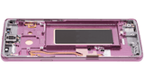 Replacement OLED Assembly With Frame Compatible with Samsung Galaxy S9 (Refurbished) (Lilac Purple)