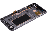 Replacement OLED Assembly With Frame Compatible with Samsung Galaxy S9 Plus (Refurbished) (Titanium Gray)