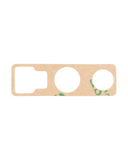 Replacement Back Camera Lens (Glass Only) With Adhesive Compatible with Samsung Galaxy Note 9 (Midnight Black) (10 Pack)