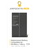 Replacement Battery Compatible with Apple iPad Mini 2 / Mini 3 (AmpSentrix Pro)