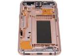 Replacement OLED Assembly With Frame Compatible with Samsung Galaxy S9 (Refurbished) (Sunrise Gold)
