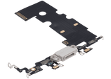 Replacement Charging Port Flex Cable Compatible with Apple iPhone 8 (Aftermarket) (Silver)
