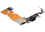 Replacement Charging Port Flex Cable Compatible with Apple iPhone SE (2020) (Aftermarket Plus) (Space Gray)