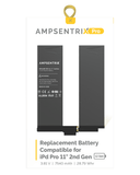 Replacement Battery Compatible with Apple iPad Pro 11" 2nd Gen (2020) (AmpSentrix Pro)