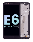 Replacement LCD Assembly With Frame Compatible with Motorola Moto E6 (XT2005 / 2019) (Genuine OEM) (All Colors)