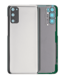 Replacement Back Cover Glass With Camera Lens Compatible with Samsung Galaxy S20 5G (No Logo) (Aftermarket Plus) (Cosmic Gray)
