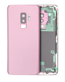 Replacement Back Cover Glass With Camera Lens Compatible with Samsung Galaxy S9 Plus (No Logo) (Aftermarket Plus) (Lilac Purple)