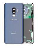 Replacement Back Cover Glass With Camera Lens Compatible with Samsung Galaxy S9 Plus (Service Pack) (Coral Blue)