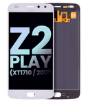 Replacement LCD Assembly Without Frame Compatible with Motorola Moto Z2 Play (XT1710 / 2017) (Genuine OEM) (White)