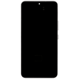 Replacement OLED Assembly With Frame Compatible with Samsung Galaxy S22 5G (US & International Version) (Refurbished) (White)