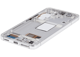 Replacement OLED Assembly With Frame Compatible with Samsung Galaxy S22 5G (US & International Version) (Refurbished) (White)