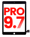 Replacement Digitizer Compatible with Apple iPad Pro 9.7" (Glass Separation Required) (Aftermarket Plus) (Black)