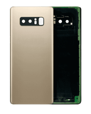 Replacement Back Cover Glass With Camera Lens Compatible with Samsung Galaxy Note 8 (No Logo) (Aftermarket Plus) (Maple Gold)
