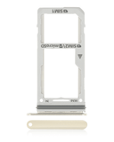 Replacement Dual Sim Card Tray Compatible with Samsung Galaxy Note 8 (Maple Gold)