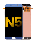 Replacement OLED Assembly Without Frame Compatible with Samsung Galaxy Note 5 (Refurbished) (Black Sapphire)