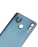 Replacement Back cover Glass With Camera Lens Compatible with Huawei P30 Lite / Nova 4E (6GB RAM / Without Logo) (Midnight Black)