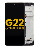 Replacement LCD Assembly With Frame Compatible with Motorola Moto G22 (XT2231 / 2022) (Refurbished) (All Colors)