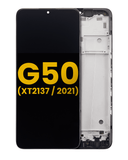 Replacement LCD Assembly With Frame Compatible with Motorola Moto G50 (XT2137 / 2021) (Refurbished) (All Colors)