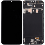 Replacement OLED Assembly With Frame Compatible with Samsung Galaxy A20 (A205 / 2019) (F Version) (Refurbished) (All Colors)
