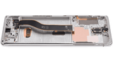 Replacement OLED Assembly With Frame Compatible with Samsung Galaxy S20 Plus 5G (Refurbished) (Cloud White)
