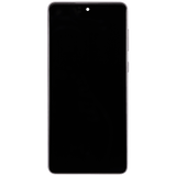 Replacement OLED Assembly With Frame Compatible with Samsung Galaxy A73 (A735 / 2022) (Refurbished) (White)