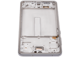 Replacement OLED Assembly With Frame Compatible with Samsung Galaxy A73 (A735 / 2022) (Refurbished) (White)