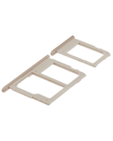 Replacement Sim Card Tray Compatible with Samsung Galaxy J7 Pro (J730 / 2017) (Gold)
