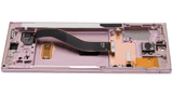 Replacement OLED Assembly With Frame Compatible with Samsung Galaxy Note 10 (Refurbished) (Aura Glow / Silver)