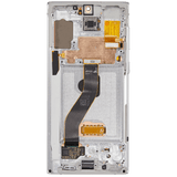 Replacement OLED Assembly With Frame Compatible with Samsung Galaxy Note 10 (Refurbished) (Aura White)