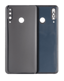 Replacement Back cover Glass With Camera Lens Compatible with Huawei P30 Lite / Nova 4E (6GB RAM / Without Logo) (Midnight Black)