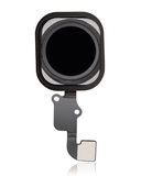 Replacement Home Button With Flex Compatible with Apple iPhone 6 / 6 Plus (Space Gray)