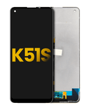 Replacement LCD Assembly Without Frame Compatible with LG K51S (Refurbished) (All Colors)