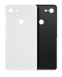 Replacement Back cover Glass Compatible with Google Pixel 3 XL (Clearly White)