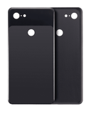 Replacement Back cover Glass Compatible with Google Pixel 3 XL (Just Black)