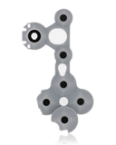 Replacement Conductive Rubber D-Pad Contact Buttons Compatible with Microsoft (Game Console Parts) Xbox One S Controller