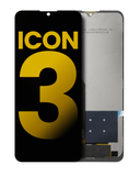 Replacement LCD Assembly Without Frame Compatible with Cricket Icon 3 (Refurbished) (All Colors)