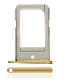 Replacement Sim Card Tray Compatible with Samsung Galaxy S6 Edge (Gold)