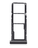 Replacement Dual Sim Card Tray Compatible with Samsung Galaxy A03 Core (A032 / 2021) (Black)