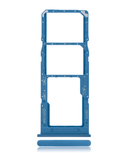 Replacement Dual Sim Card Tray Compatible with Samsung Galaxy A02 (A022 / 2020) (Blue)