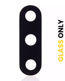 Replacement Back Camera Lens (Glass Only) With Adhesive Compatible with Samsung Galaxy M30 (M305 / 2019) (Black)