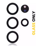 Replacement Back Camera Lens (Glass Only) With Adhesive Compatible with Samsung Galaxy S22 Ultra 5G (10 Pack)